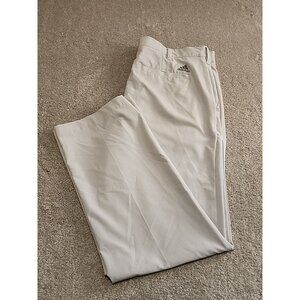 Adidas ClimaLite Golf Pants Activewear Men's 34X30 Light Gray Stretch